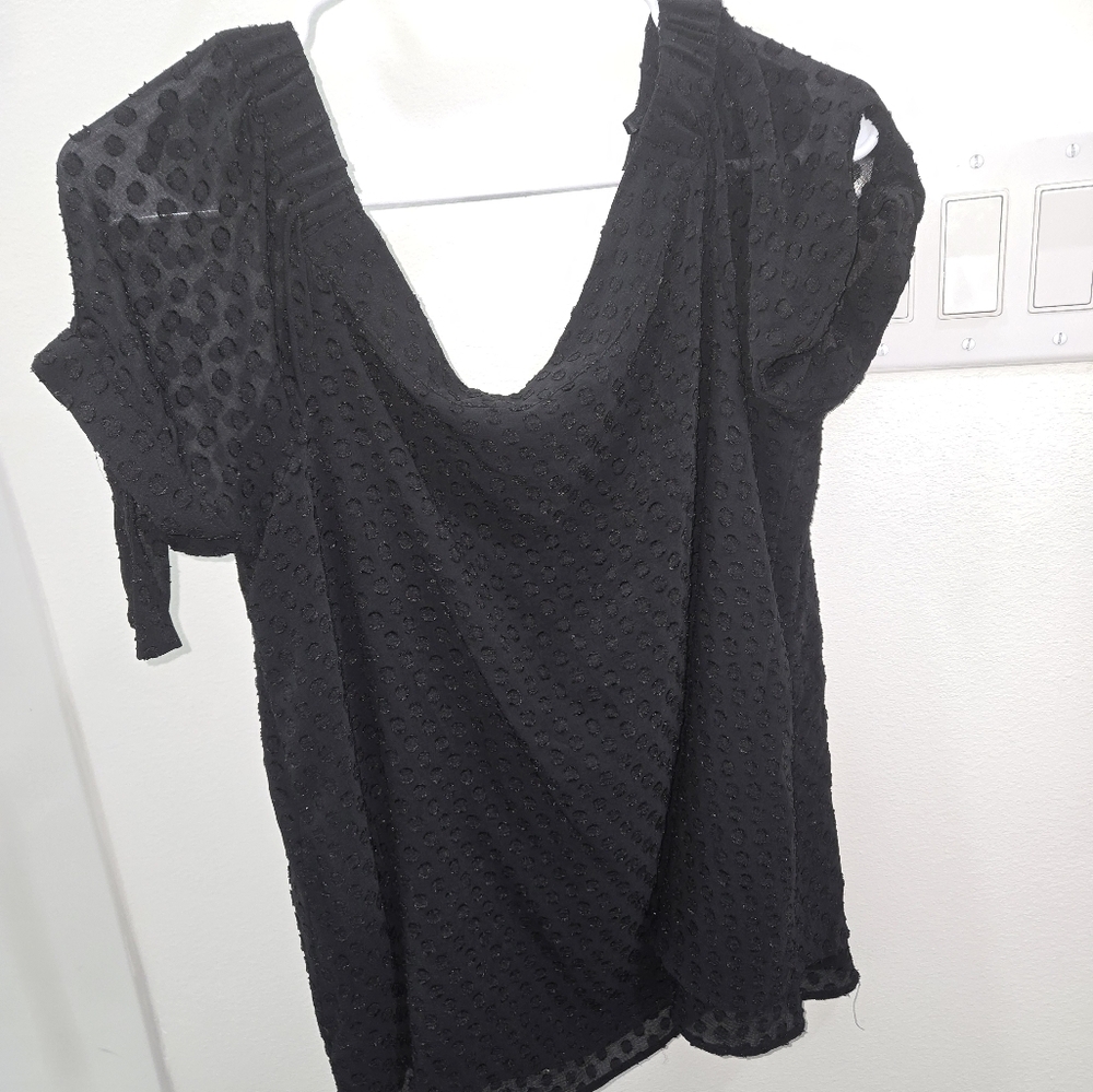 Elegant Black Women's Blouse